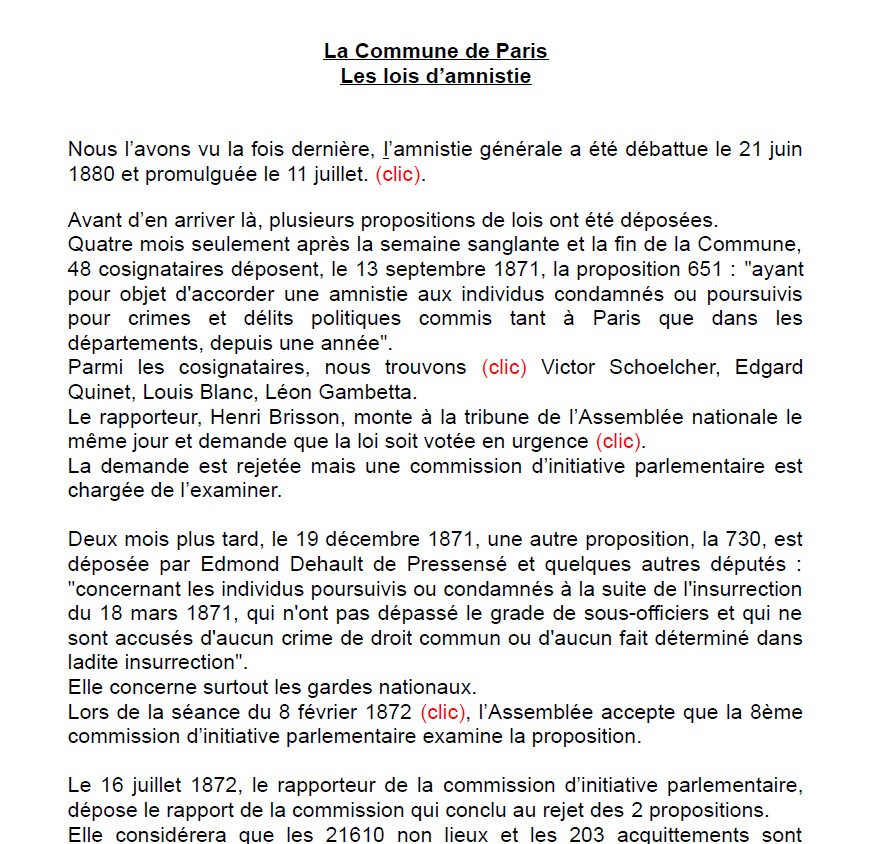 à venir